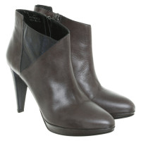 Boss Orange Ankle boots Leather in Taupe
