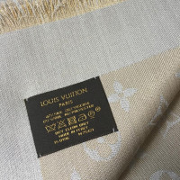 Louis Vuitton Monogram Glansdoek in beige / goud
