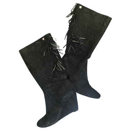 Guess Boots Suede in Black
