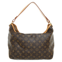 Louis Vuitton Delightful MM38 aus Canvas in Braun