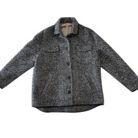 N°21 Jacke/Mantel aus Wolle in Schwarz
