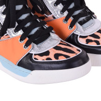 Dolce & Gabbana Orange high-top sneakers