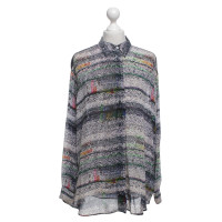 Acne Shirt blouse with multi-print