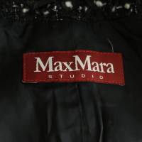 Max Mara Kostuum met bouclé