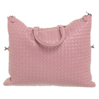 Bottega Veneta Handtasche aus Leder in Rosa / Pink