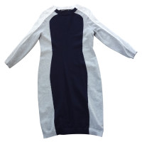 Karen Millen blauw wit grijze jurk 