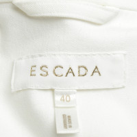 Escada Vest in wit