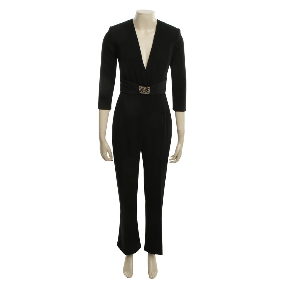 Elisabetta Franchi jumpsuit zwart