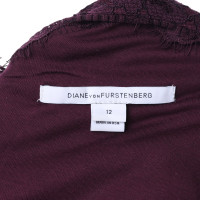 Diane Von Furstenberg Robe de couleur Berry