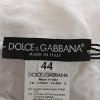Dolce & Gabbana Costume en Blanc