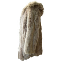 Simonetta Ravizza Coat with fox fur trim