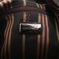 Coccinelle Handbag in black and dark brown