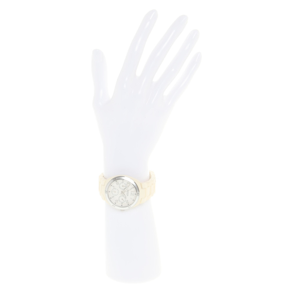Fossil Armbanduhr in Creme