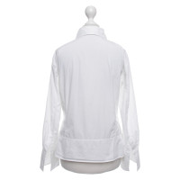 Jil Sander Top Cotton in White