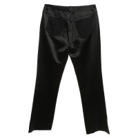 John Galliano Shimmering broek in zwart