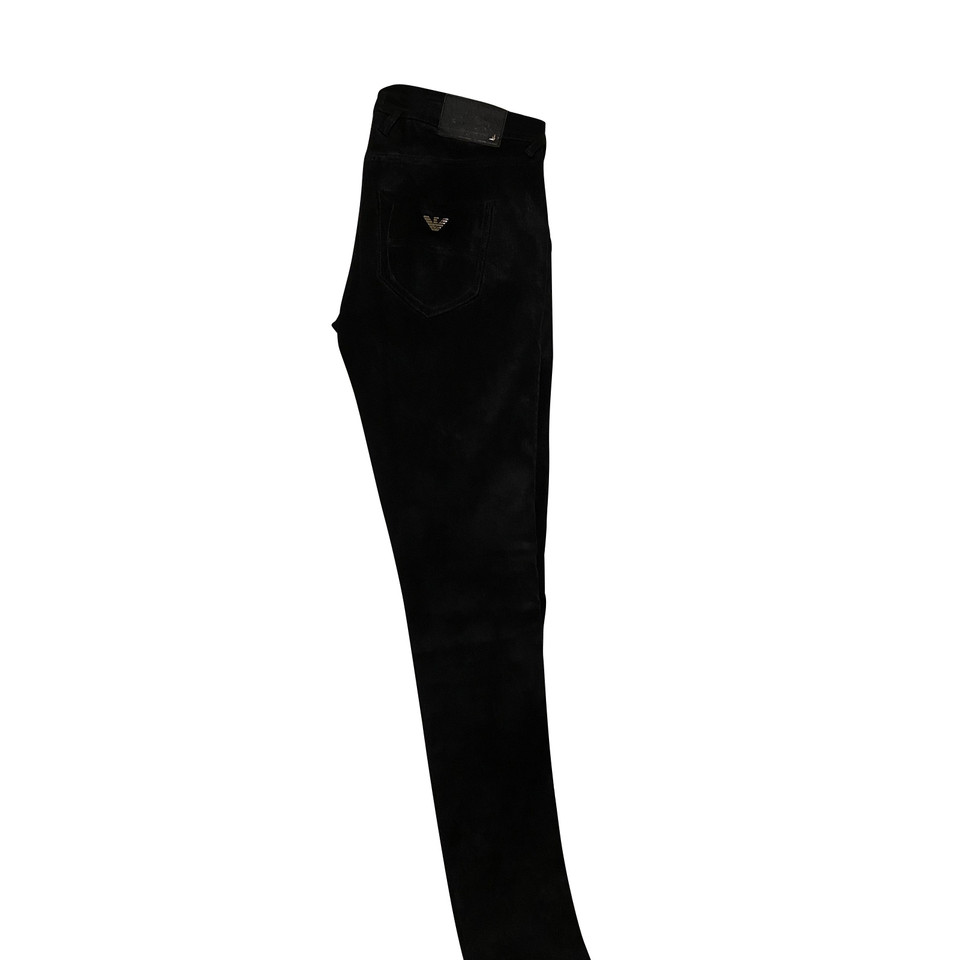 Armani Jeans Broeken in Zwart