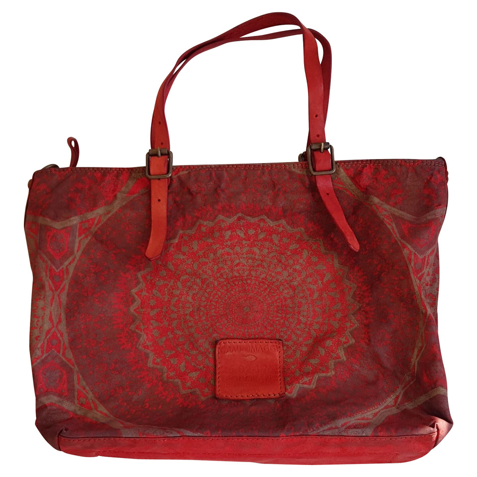 Campomaggi Shoulder bag with pattern