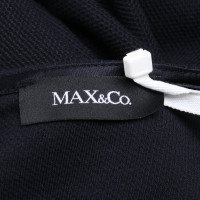 Max & Co Robe en Coton en Bleu