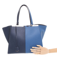 Fendi Handbag Leather in Blue