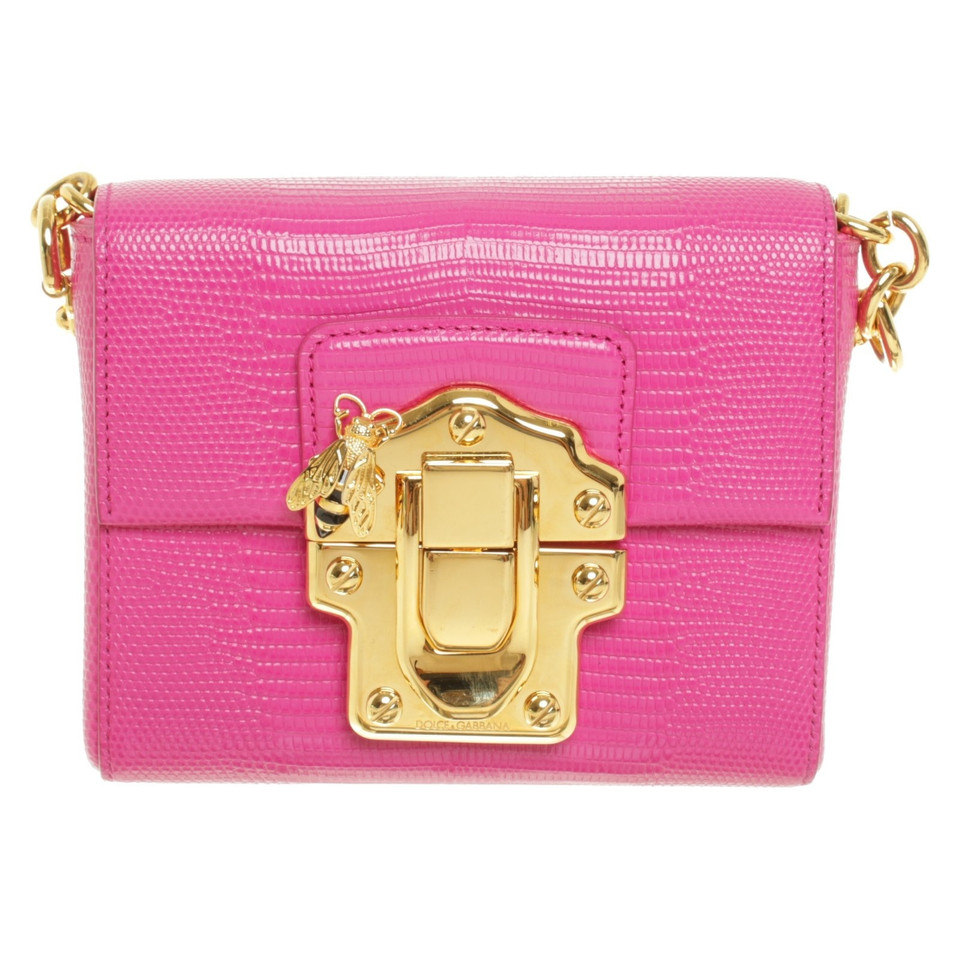 Dolce & Gabbana "Lucia Bag" in pink