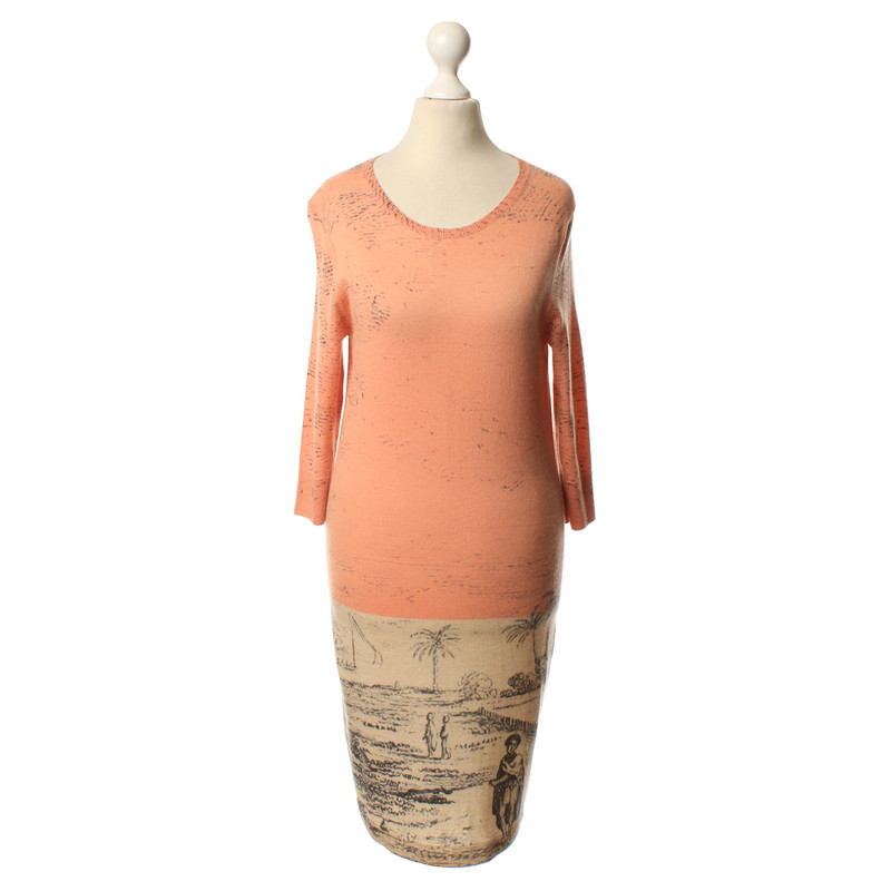 Iris Von Arnim Cashmere dress with motif