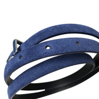 Joop! Ceinture en Daim en Bleu