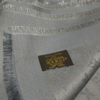 Louis Vuitton Sjaal Monogram Grey Silver Shine