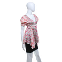 Strenesse Zijden blouse met bloemenprint