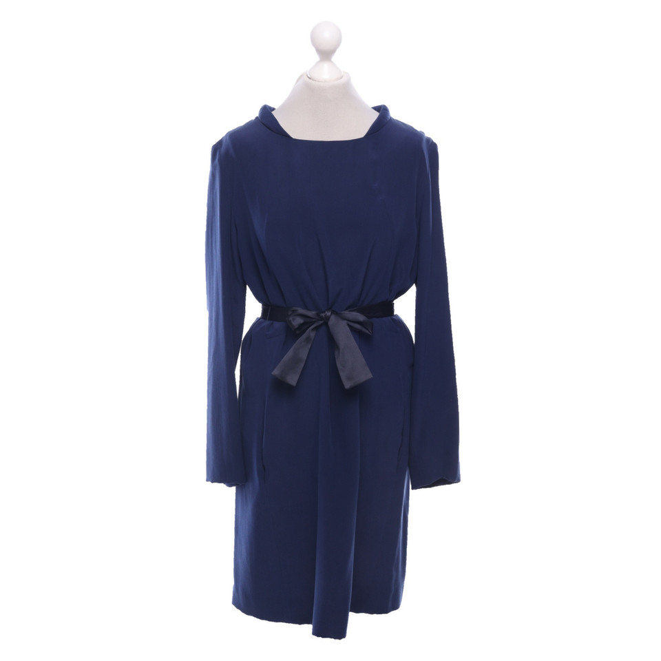 Chloé Kleid aus Seide in Blau