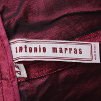 Antonio Marras Silk broek in het rood