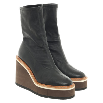 Clergerie Boots Leather in Brown
