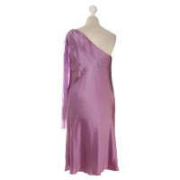 Just Cavalli Violet zijden jurk