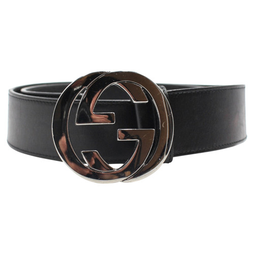 Gucci Belt Leather in Black - Second Hand Gucci Belt Leather in Black buy  used for 290€ (7607854)