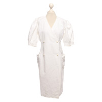 Emanuel Ungaro Kleid aus Baumwolle in Weiß
