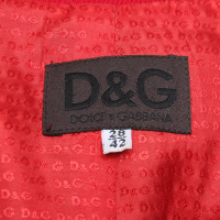 D&G Blazer aus Wolle in Rot