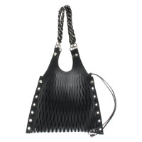 Sonia Rykiel Handtasche aus Leder in Schwarz