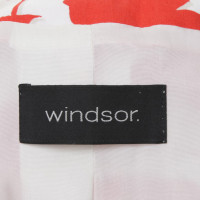 Windsor Blazer con un motivo floreale