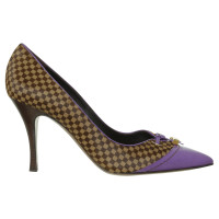 Louis Vuitton Pumps mit Kurzhaarfell