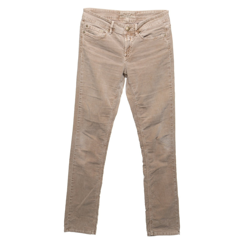 Closed Cordhose in Beige