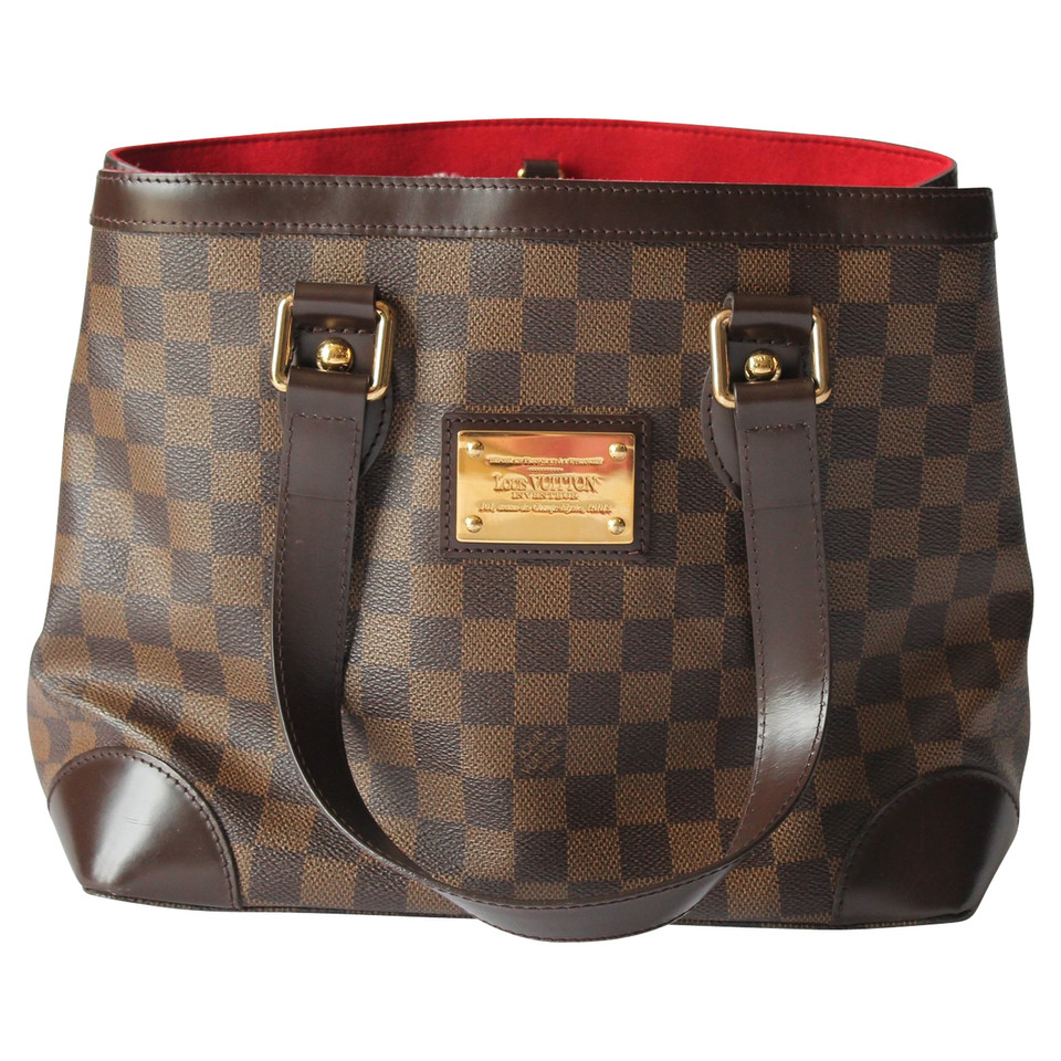 Louis Vuitton Hampstead MM Leather in Brown