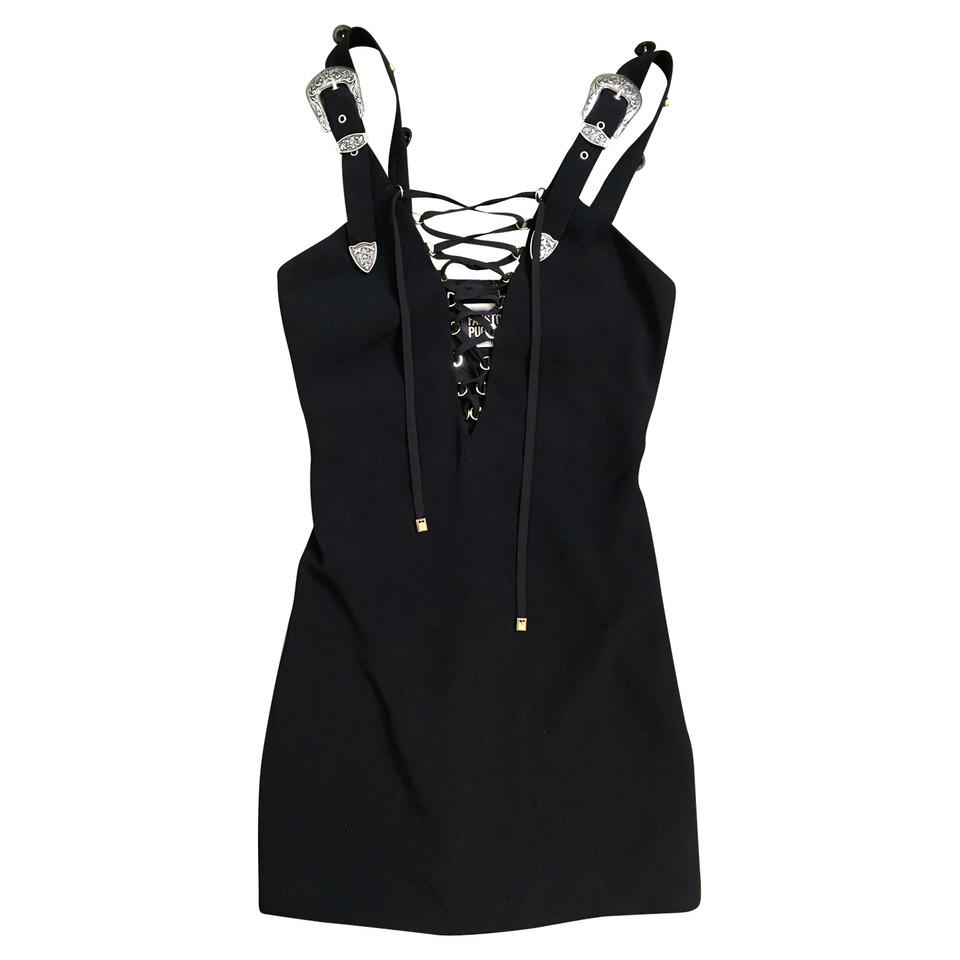 Fausto Puglisi Mini dress with lacing and studs