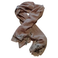 Faliero Sarti Echarpe/Foulard en Laine en Beige