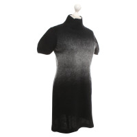 Marc Cain Gebreide jurk zwart / grijs