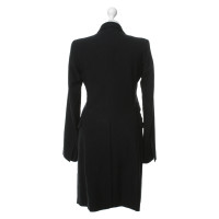 Costume National Giacca/Cappotto in Lana in Nero