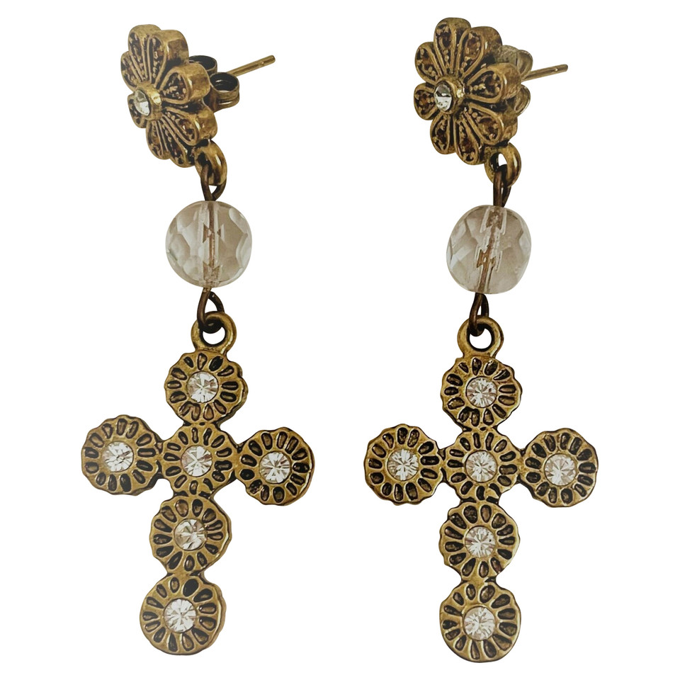 Dolce & Gabbana Ohrring aus Stahl in Gold
