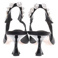 Miu Miu Slingbacks in zwart