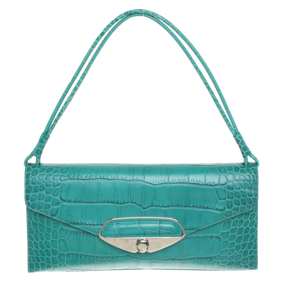 Furla Handbag Leather in Turquoise