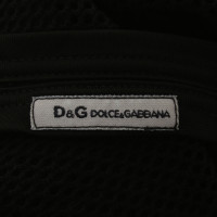 Dolce & Gabbana Mesh-top in zwart