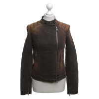 Closed  biker jacket in brown
