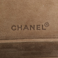 Chanel Leder-Handtasche in Beige